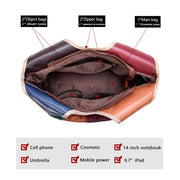 Womens Handbags Genuine Leather Totes Patchwork Designer Bags