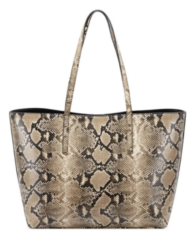 INC International concepts women's Zoiey 2 in 1 Tote BROWN