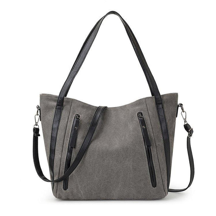 Women crossbody bag Canvas Leather