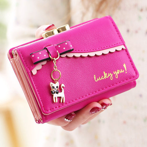 Fashion  wallet female Women Lichee Pattern