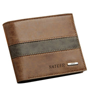 Fashion Men Wallets PU Leather ID Card Holder