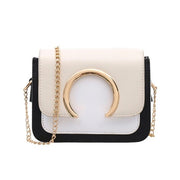 Women's handbag Ring Decoration Patchwork