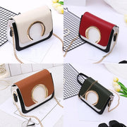 Women's handbag Ring Decoration Patchwork