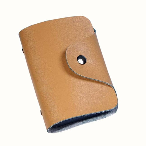Fashion credit card holder  Men Women Leather