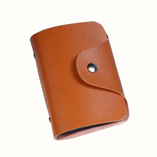 Fashion credit card holder  Men Women Leather