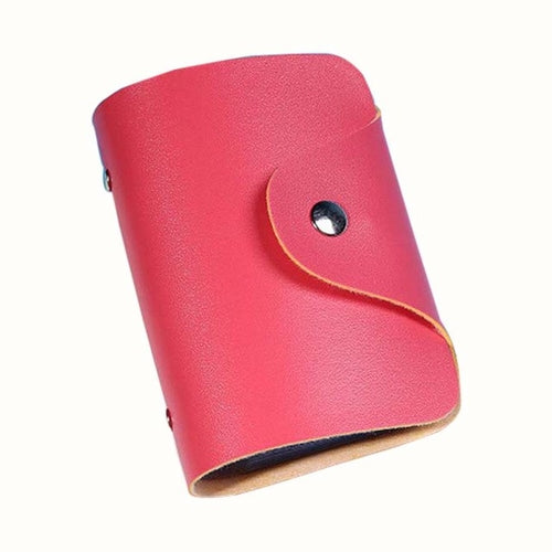 Fashion credit card holder  Men Women Leather