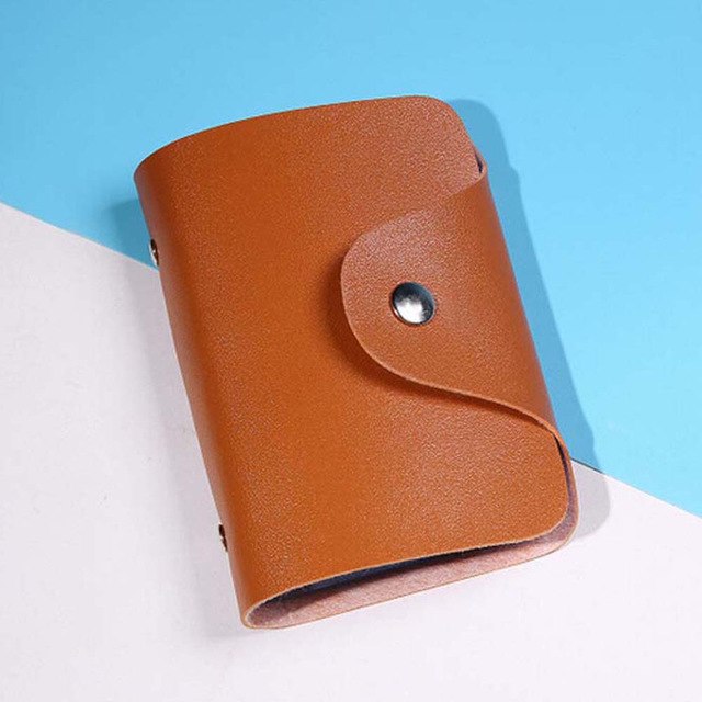 Fashion credit card holder  Men Women Leather