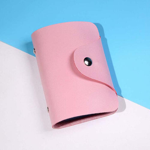 Fashion credit card holder  Men Women Leather
