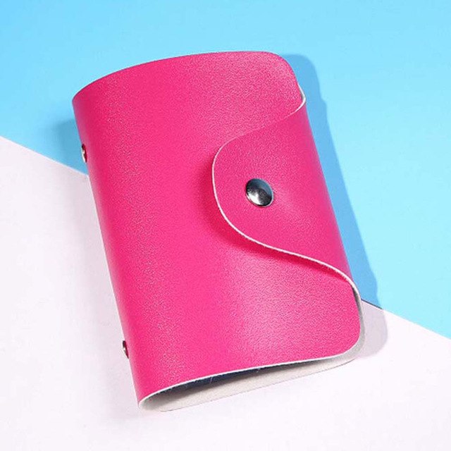 Fashion credit card holder  Men Women Leather