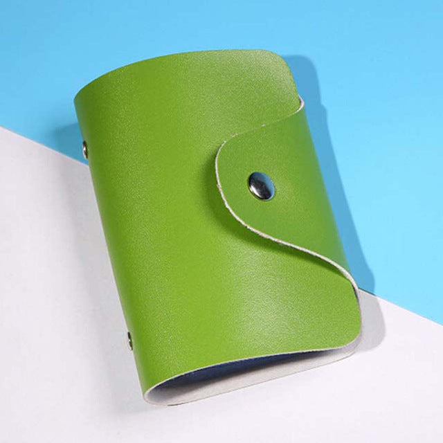 Fashion credit card holder  Men Women Leather