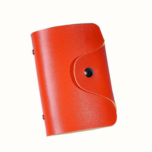 Fashion credit card holder  Men Women Leather