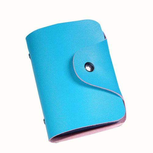 Fashion credit card holder  Men Women Leather