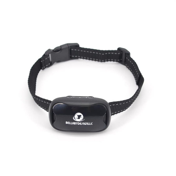 Anti barking collar No SHOCK collar BLACK + EXTRA BATTERY - Dog Training Collar No Shock