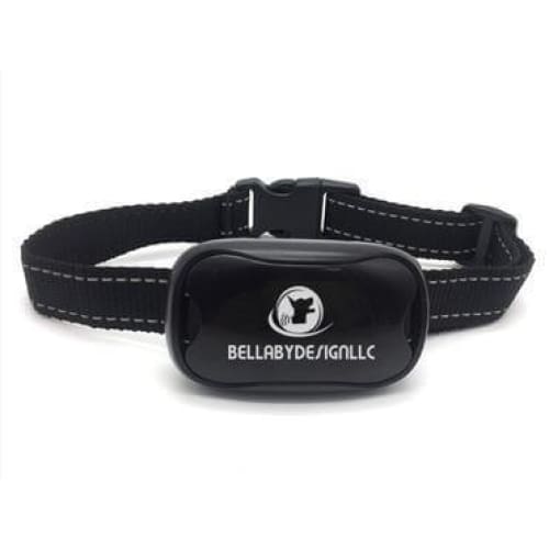 Anti barking collar No SHOCK collar BLACK + EXTRA BATTERY - Dog Training Collar No Shock
