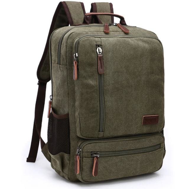 Backpack Men Large Capacity Travel - Army Green - Backpacp_Oct