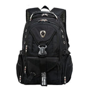 Backpack Swiss multi-functional 17 in waterproof - Black / 17 Inches - Backpacp_Oct