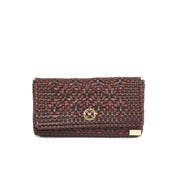 BURGUNDY BLACK TRAVEL TOTE WITH CLUTCH - Canvas_Tote_2020
