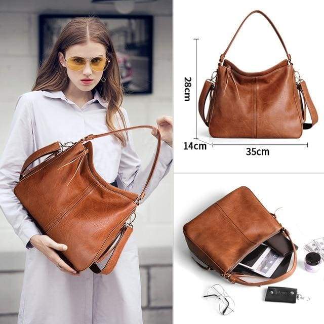 Cobbler Legend Women Bag - Brown PU / CHINA