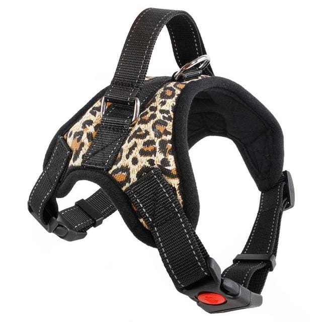 Dog Harness Vest - Leopard / S - Dog harness