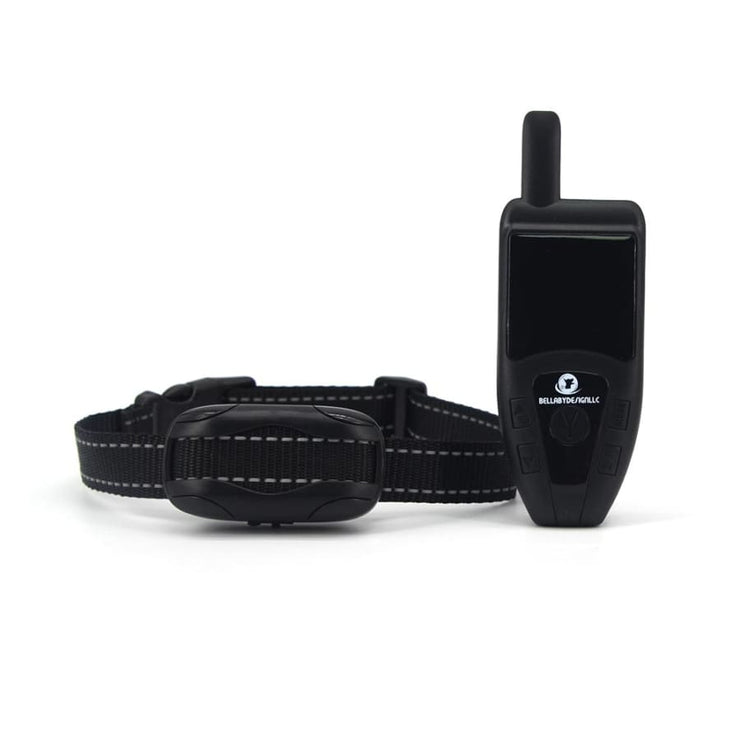 Dog Training Collar with remote Shock or No Shock COLOR Black - Remote Control Dog Training Collar