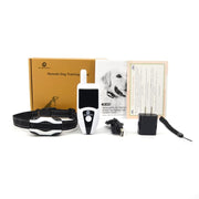 Dog Training Collar with remote Shock or No Shock color WHITE - Remote Control Dog Training Collar