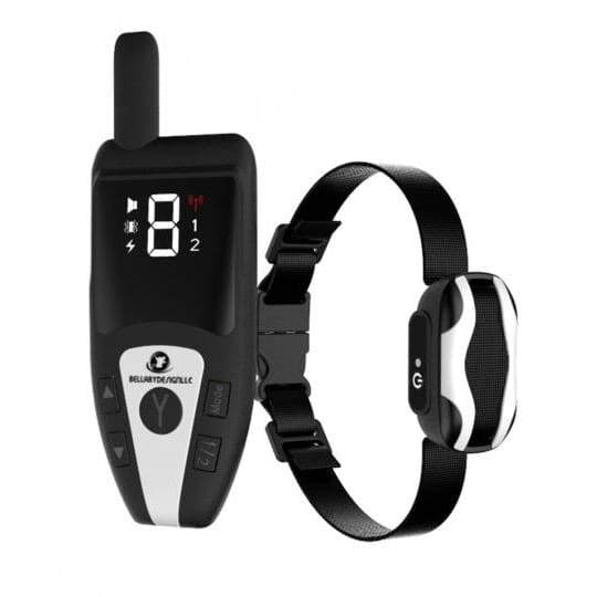 Dog Training Collar with remote Shock or No Shock color white/black - Remote Control Dog Training Collar
