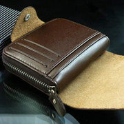 Fashion Men Wallets PU Leather ID Card Holder - Wallets
