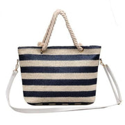 Fashion Women handbag Stripe Crossbody Bags Simple - 2 - Canvas_Tote_2020
