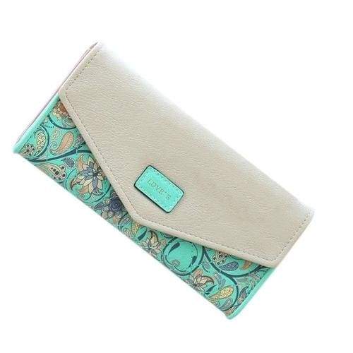 Lady Women Wallets pu Leather Clutch - 3 - Wallets