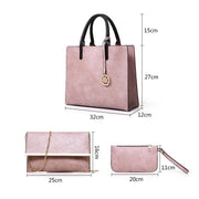 Luxury Ladies handbag 3Pcs/Set - Women_Bags