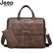 Man briefcase big size 15 inches laptop bags - Men_Briefcase