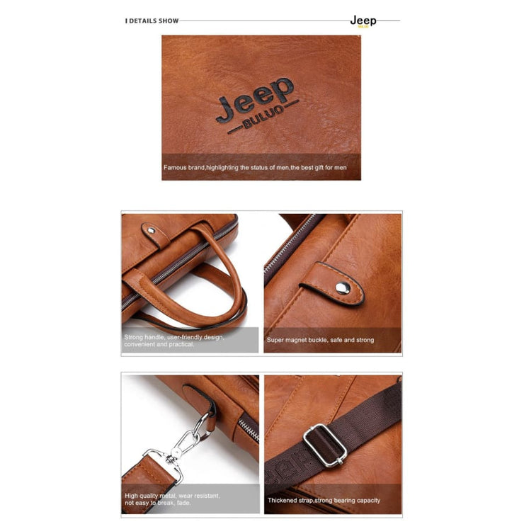 Man briefcase big size 15 inches laptop bags - Men_Briefcase