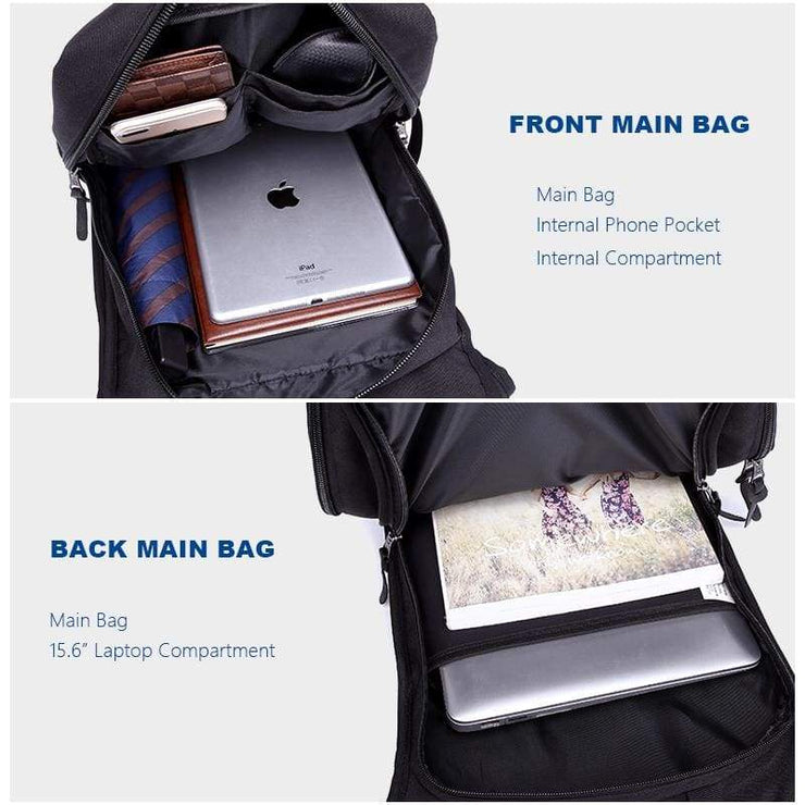 Men backpacks casual waterproof - Backpacp_Oct