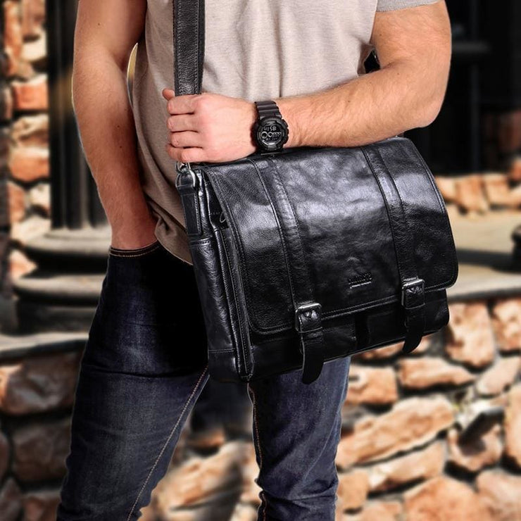 Men briefcase 13inch laptop handbag