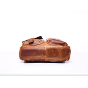 Men briefcase leather business bag