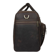Mens Crazy Horse Leather Travel Bag Cow Leather - Men_Briefcase