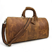 Mens Crazy Horse Leather Travel Bag Cow Leather - Men_Briefcase