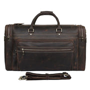Mens Crazy Horse Leather Travel Bag Cow Leather - Men_Briefcase