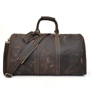 Mens Crazy Horse Leather Travel Bag Cow Leather - Men_Briefcase