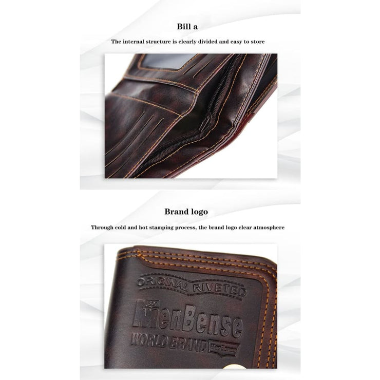 Mens wallet magnetic snap - wallet