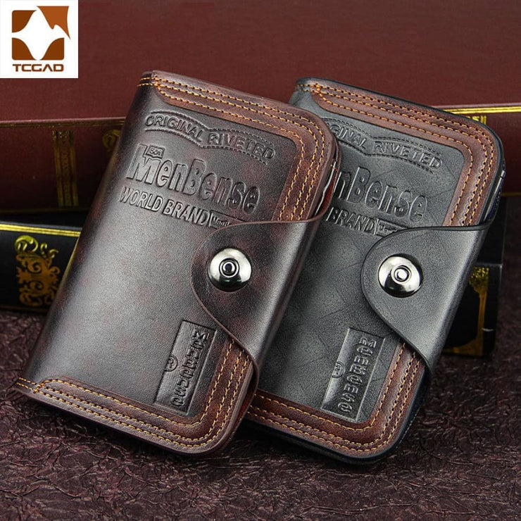 Mens wallet magnetic snap - wallet