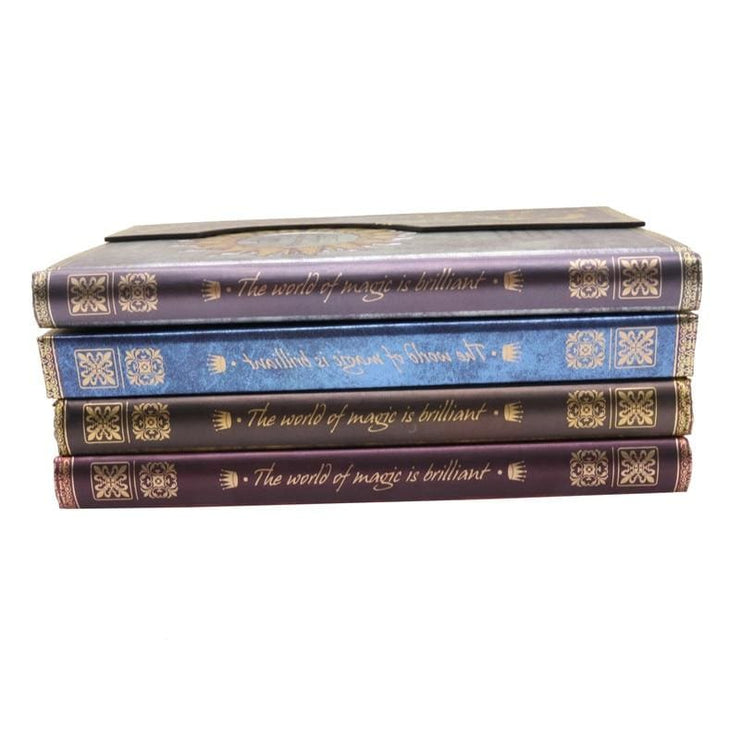 Mysterious Retro Magnet Buckle Magic Notebook Diary - wallet