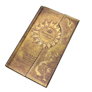 Mysterious Retro Magnet Buckle Magic Notebook Diary - wallet