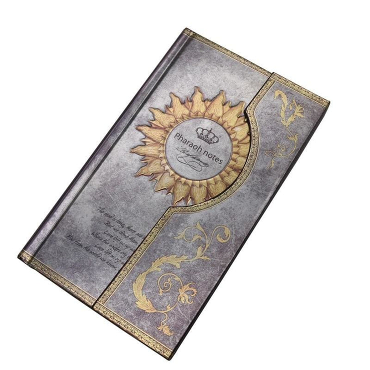 Mysterious Retro Magnet Buckle Magic Notebook Diary - wallet