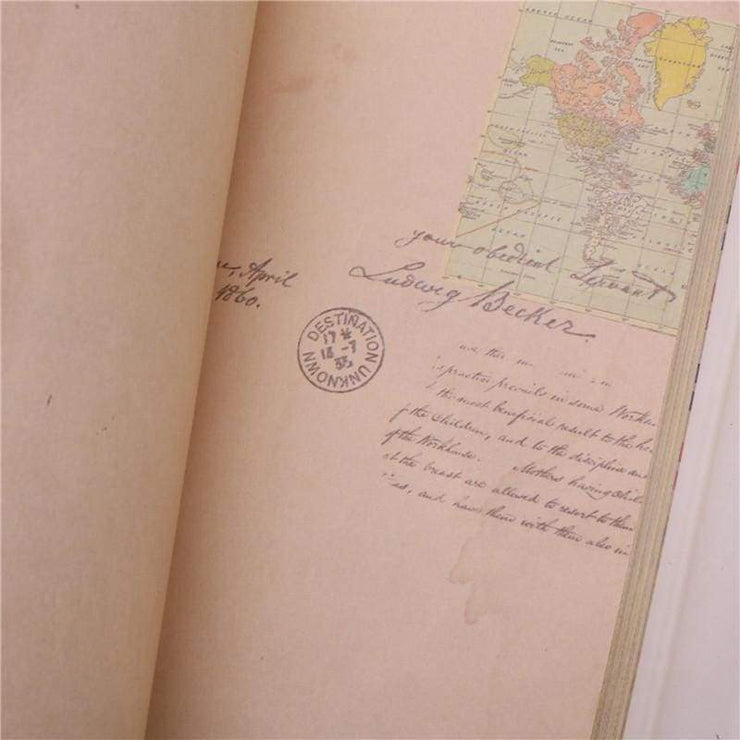 Mysterious Retro Magnet Buckle Magic Notebook Diary - wallet