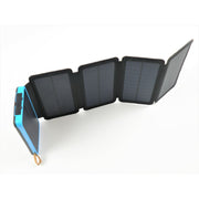 Power bank Portable 5 mini Solar Panels - Blue / 155*82*15mm - Portable 5 mini Solar Panels