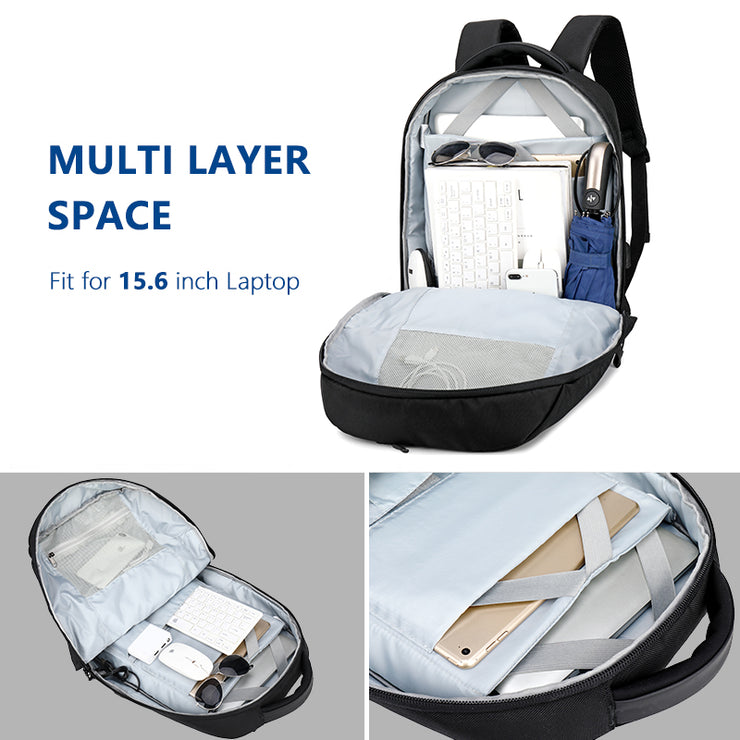 Backpack Waterproof Oxford Men Backpacks USB