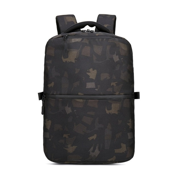 Backpack Waterproof Oxford Men Backpacks USB