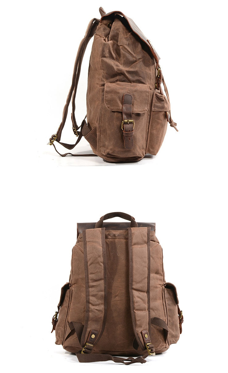 Backpacks Large Capacity Waterproof Vintage Daypacks