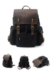 Backpacks Large Capacity Waterproof Vintage Daypacks